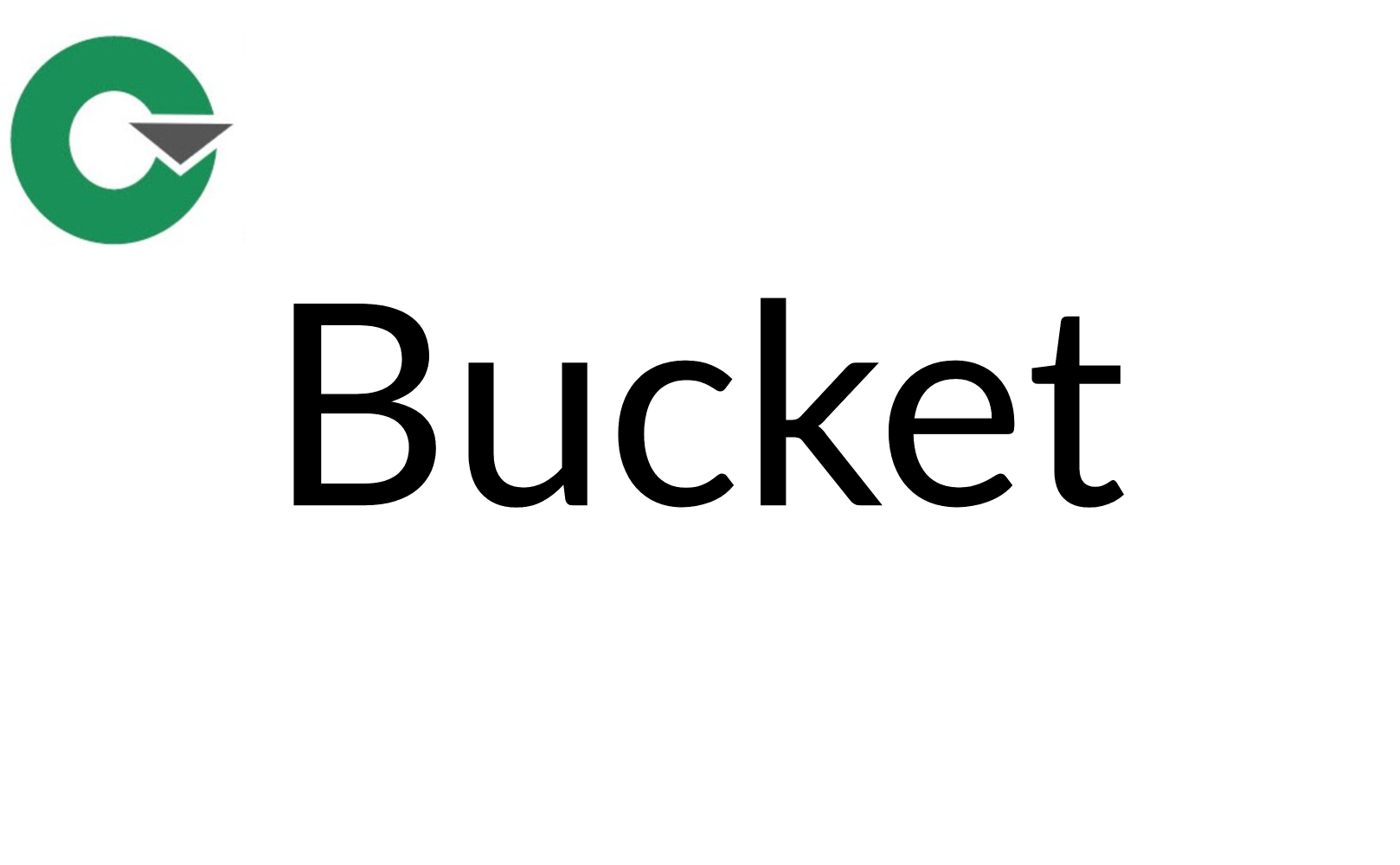 09 - Bucket