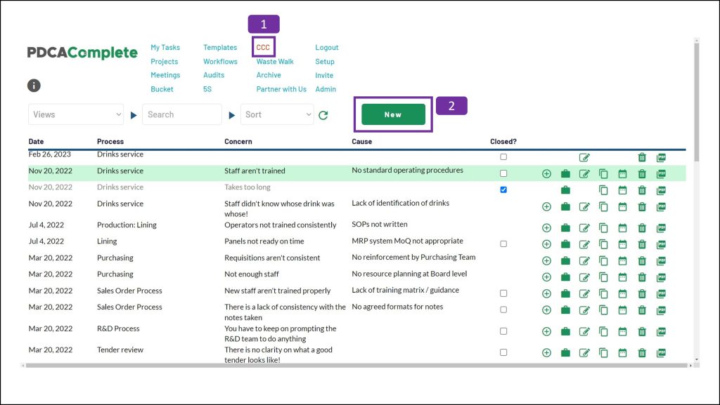 continuous improvement planning